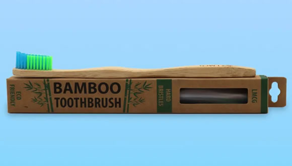 Bamboo Toothbrush: LMCG Edition (hard bristles)