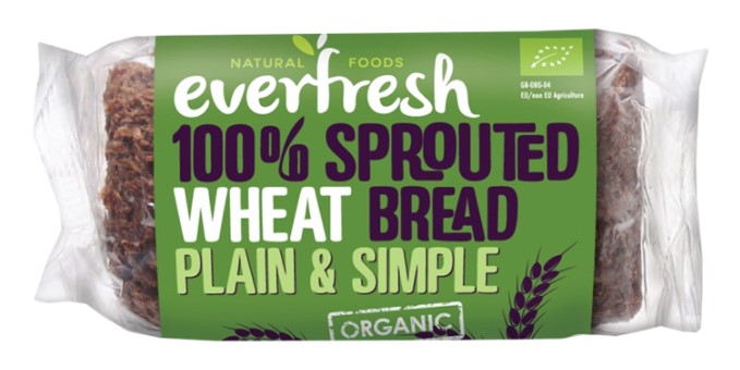 Everfresh, Sprouted Spelt Bread, 400g