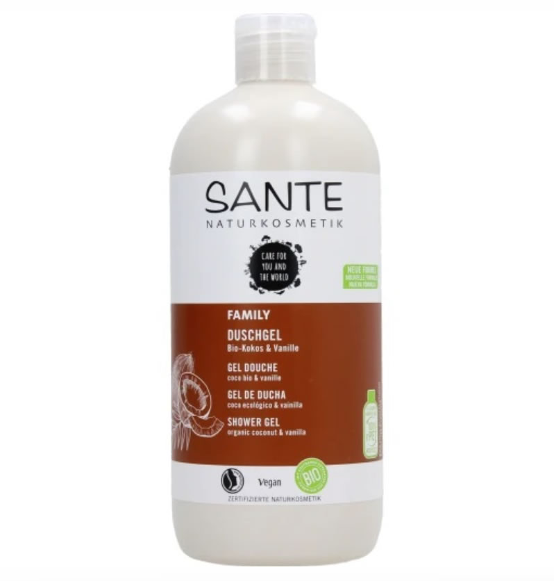 Sante, Family Organic Coco & Vanilla Shower Gel, 950ml