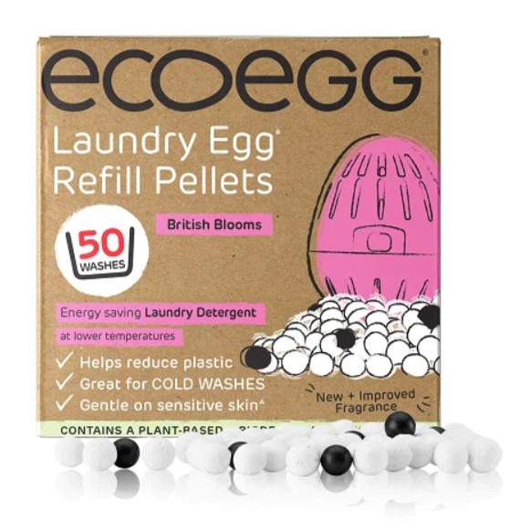 Ecoegg, Laundry Egg Refills British Blooms, 50 washes