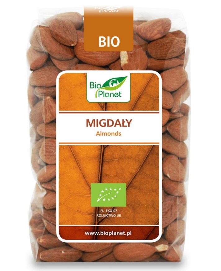 Bio Planet, Almonds, 350g