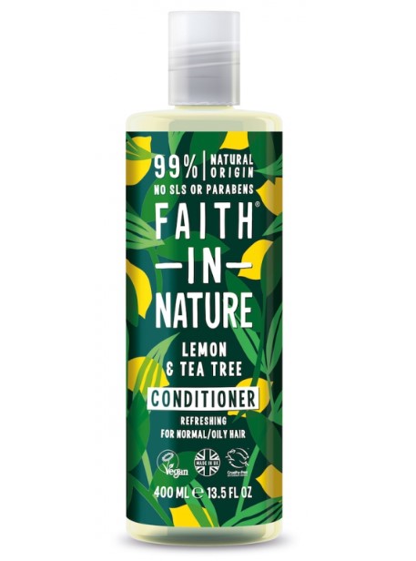 Faith in Nature, Conditioner Lemon & Tea Tree, 400ml