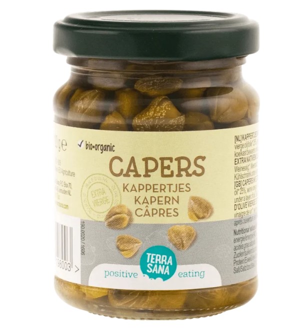 Capers in Extra Virgin Olive Oil, 120g