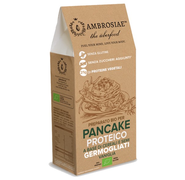 Ambrosiae, Protein Pancake Mix, 2 x 100g