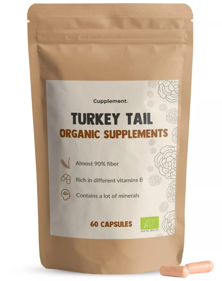 Cupplement, Turkey Tail, 60 сapsules