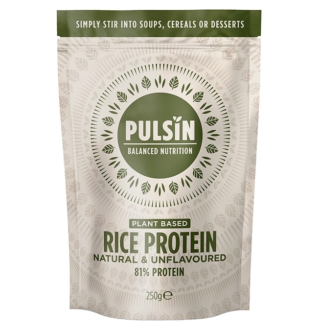 Pulsin, Rice Protein Powder, 250g