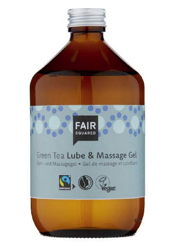 Fair Squared, Green Tea Lube & Massage Gel, 2500ml