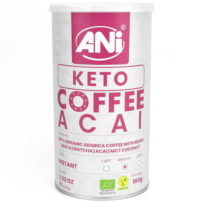 Ani, Keto Reishi Coffee Acai, 100g