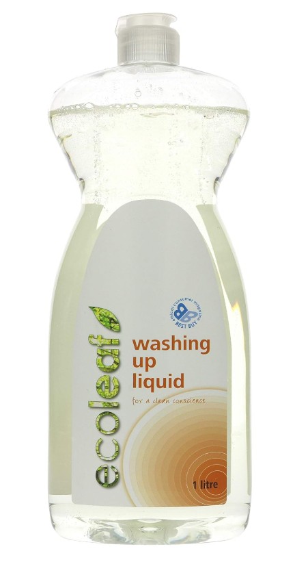 Ecoleaf By Suma, Washing Up Liquid - Citrus Fruit, 1L