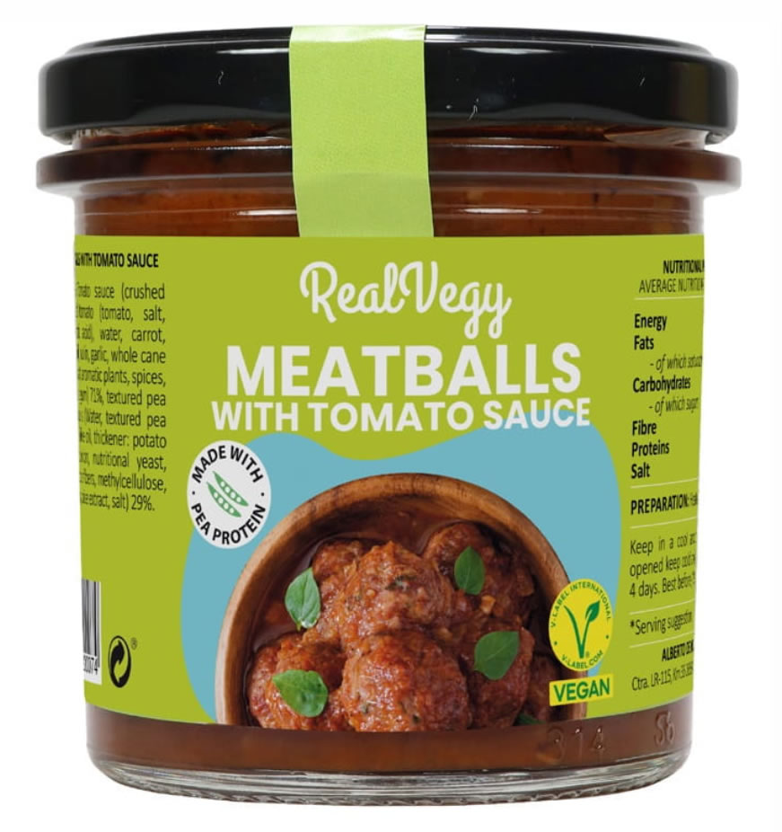 Plant-Based Meatballs with Tomato Sauce, 280g