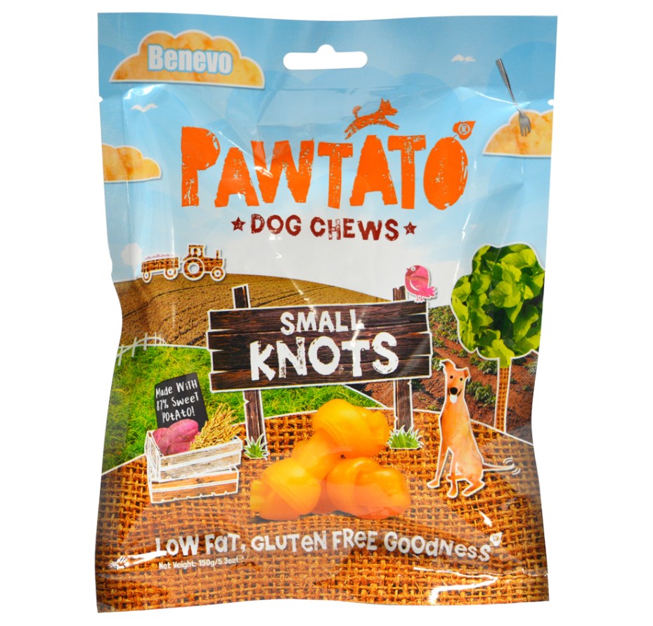 Pawtato Knots Small, 150g