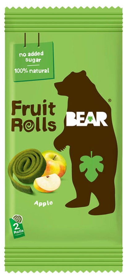 Bear, Fruit Rolls Apple, 20g