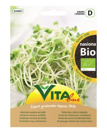 Vita Line, Coriander Sprouting Seeds, 20g