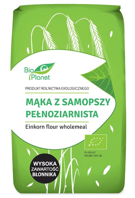Bio Planet, Einkorn Flour Wholemeal, 500g