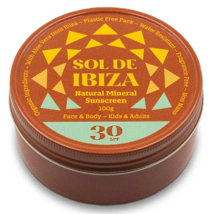 Sol de Ibiza, Face & Body Sunscreen Cream - SPF30