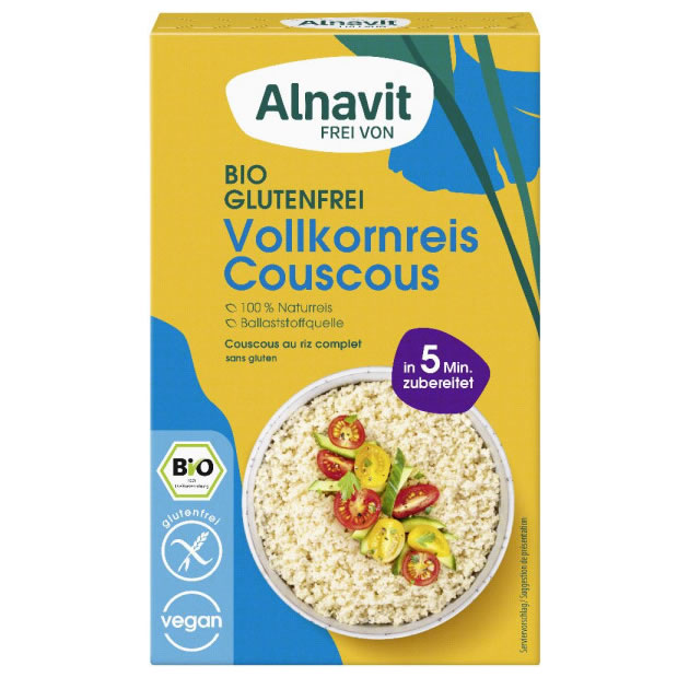 Alnavit, Wholemeal Rice Couscous, 300g