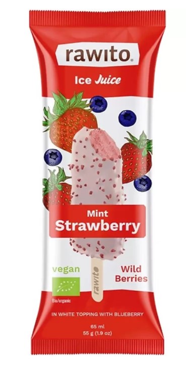 Rawito, Blueberry Strawberry Ice Cream, 35g