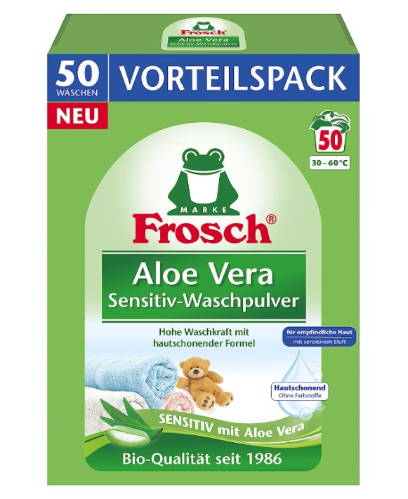 Aloe Vera Sensitive Powder Detergent, 3.3 kg