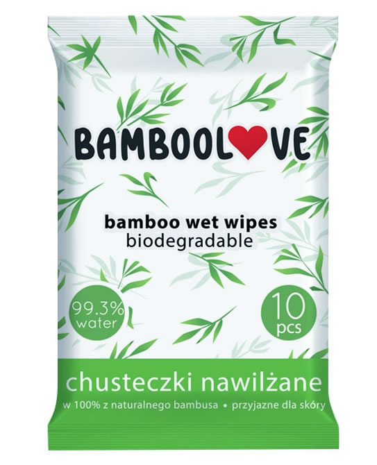 Bamboo Wet Wipes 10pcs