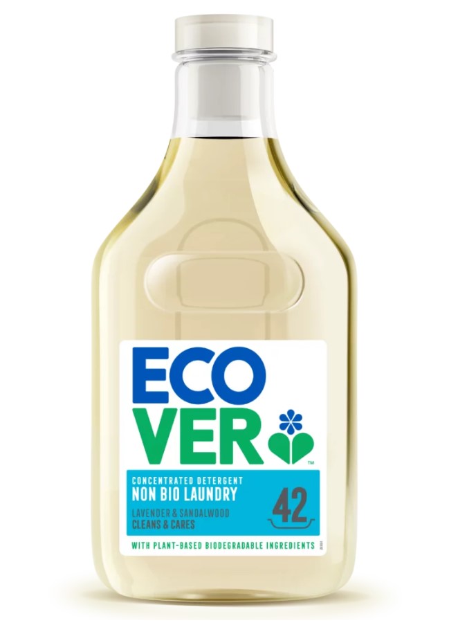 Ecover, Non-Bio Concentrated Laundry Liquid Lavender&Sandalwood, 1,5L