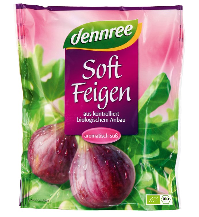 Dennree, Soft Figs, 200g