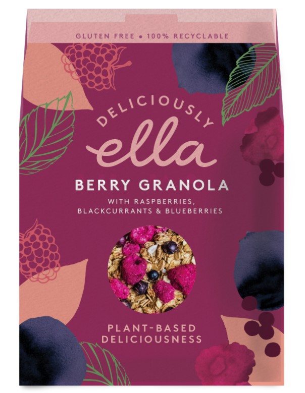 Deliciously Ella, Berry Granola, 500g