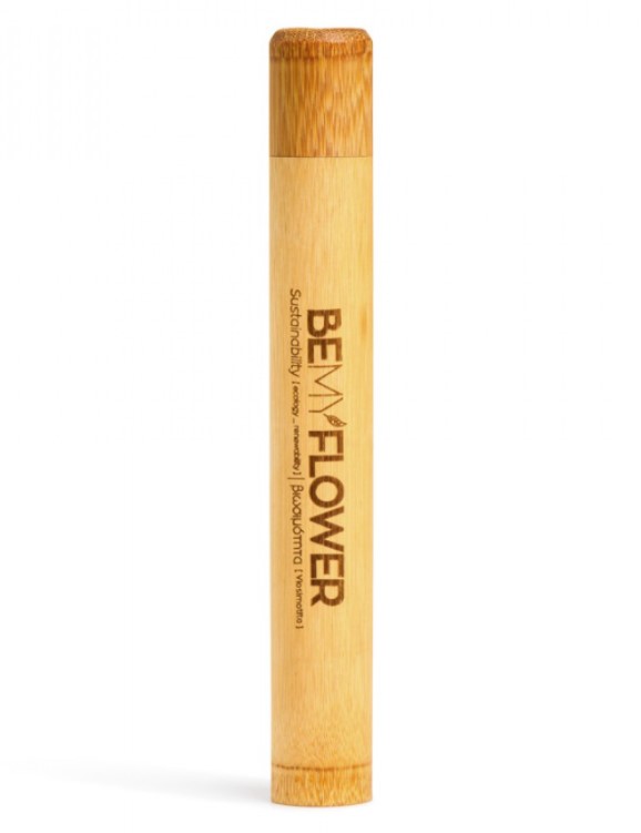 BeMyFlower, Bamboo Round Case, 1pcs