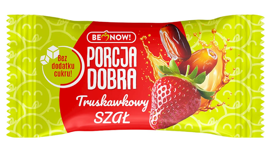 Dobra Kaloria, Strawberry Snack with Dates & Carob, 20g