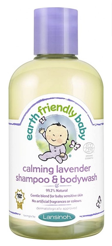 Earth Friendly Baby, Calming Lavender Shampoo & Bodywash, 250ml