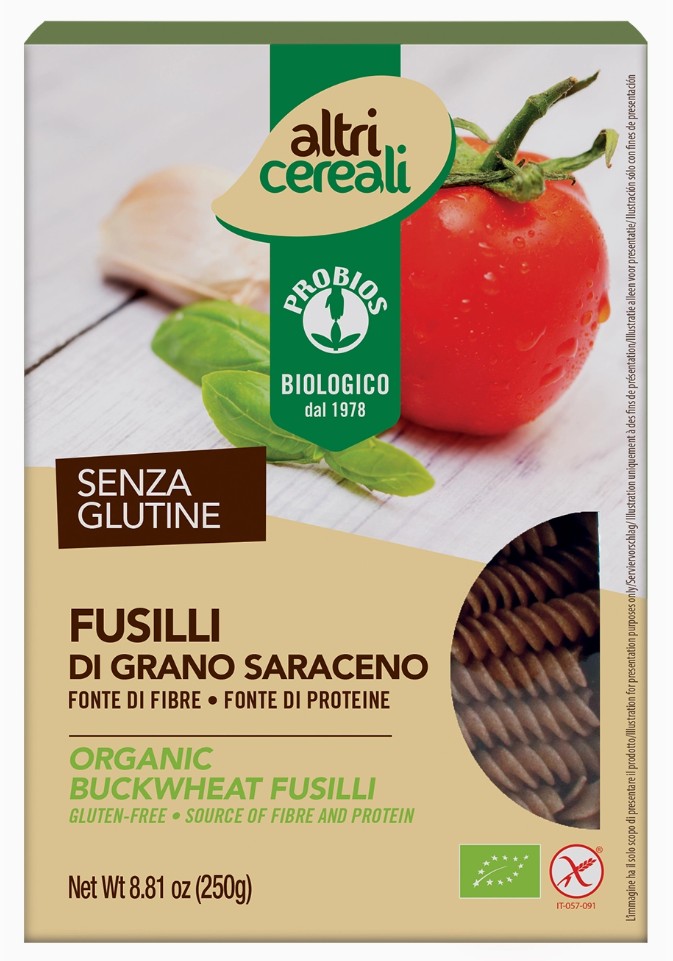 Probios, Buckwheat Fusilli, 250g