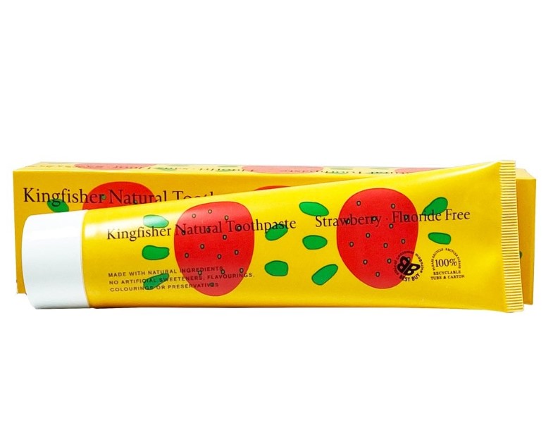 Kingfisher, Children's Strawberry Toothpaste, 100ml