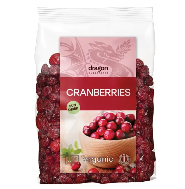 Sun-Dried Cranberries, 200g