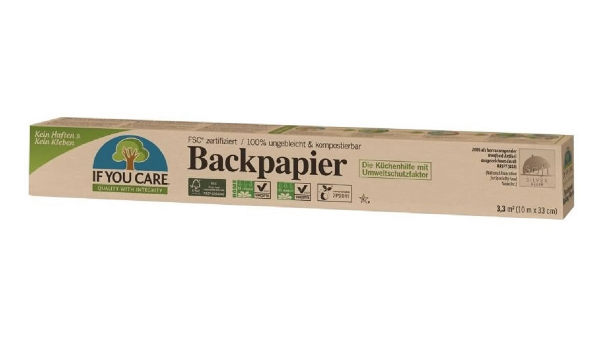 If You Care, Parchment Baking Paper - Roll 10m