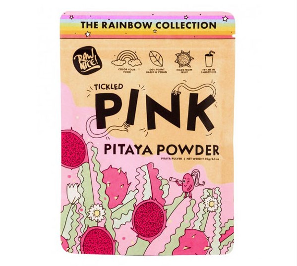 Raw Nice, Pink Pitaya Powder, 70g