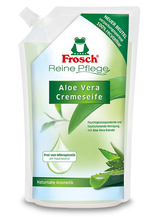 Frosch, Creame Soap Aloe Vera, 500ml