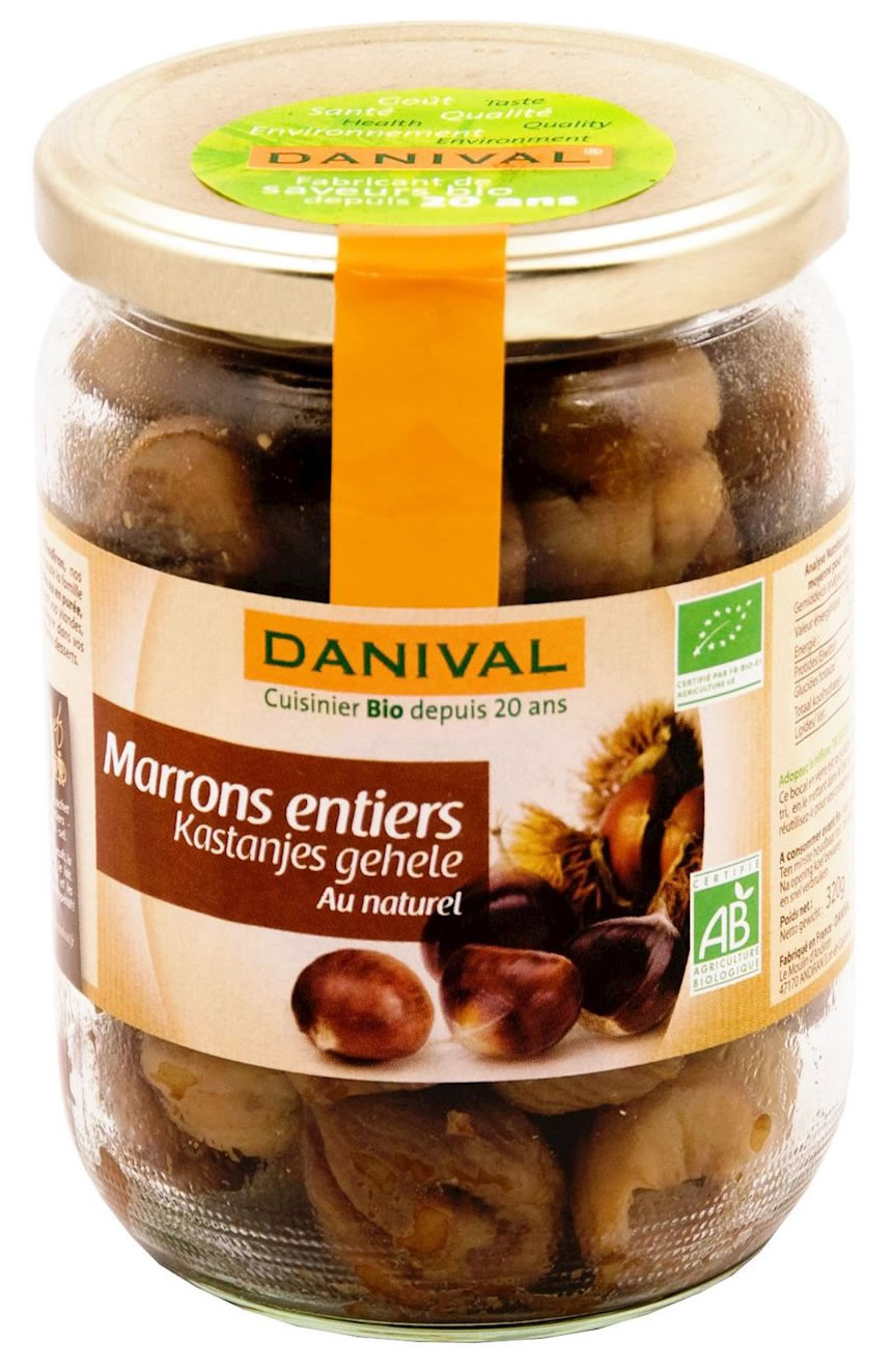 Danival, Whole Cooked Chestnuts, 320g