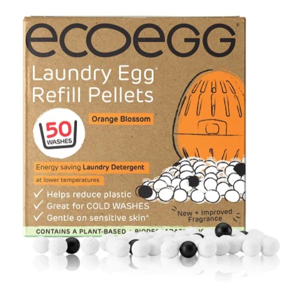Ecoegg, Laundry Egg Refills - Orange Blossom, 50 washes