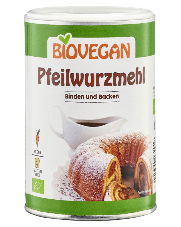 Biovegan, Arrowroot Flour Gluten Free, 200g