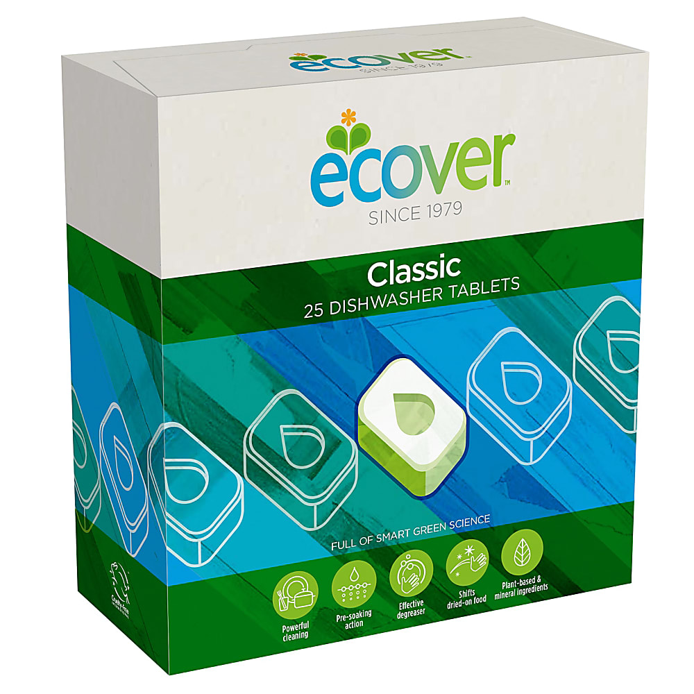 Ecover, Classic Dishwasher, 25 Tablets