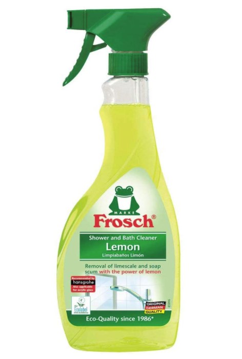 Frosch, Shower & Bathroom Cleaner Spray, Lemon, 500ml
