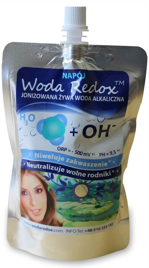 Retox Water, Drink Ionized Alkaline Redox Water PH 95, 240ml