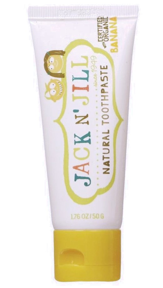 Jack N' Jill, Natural Banana Toothpaste, 50g