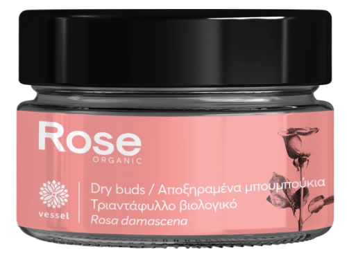 Vessel, Greek Rose Organic Buds, 10g
