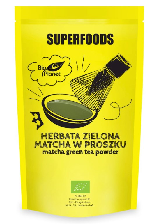 Bio Planet, Matcha Green Tea Powder, 100g