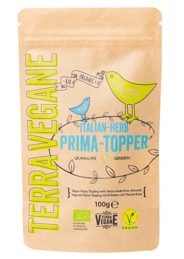 Terra Vegane, Pasta Topping with Italian-style Herbs, 100g