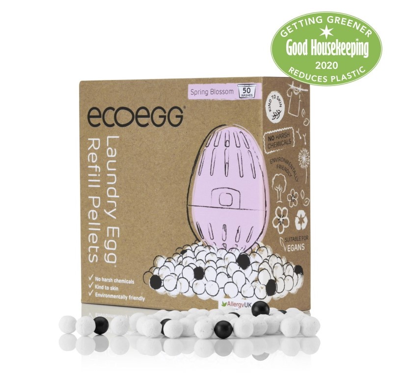 Ecoegg, Laundry Egg Refill Pellets - Spring Blossom, 50 washes