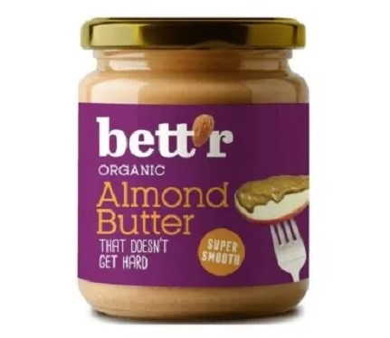 Bett`r, Almond Butter, 250g