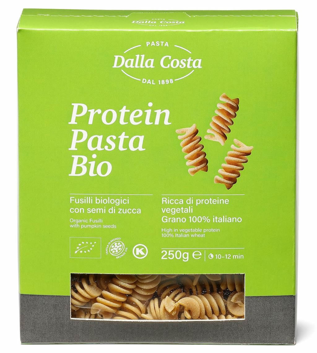 Dalla Costa, Protein Pasta - Semolina with Pumpkin Seed Flour, 250g