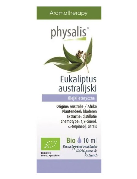 Physalis, Australian Eucalyptus Essential Oil, 10ml