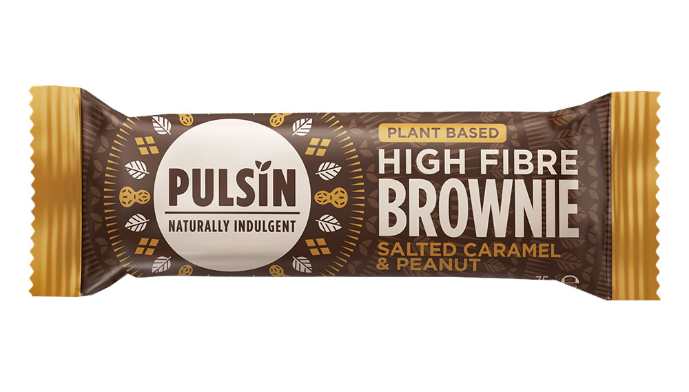Pulsin, Salted Caramel & Peanut Brownie, 35g